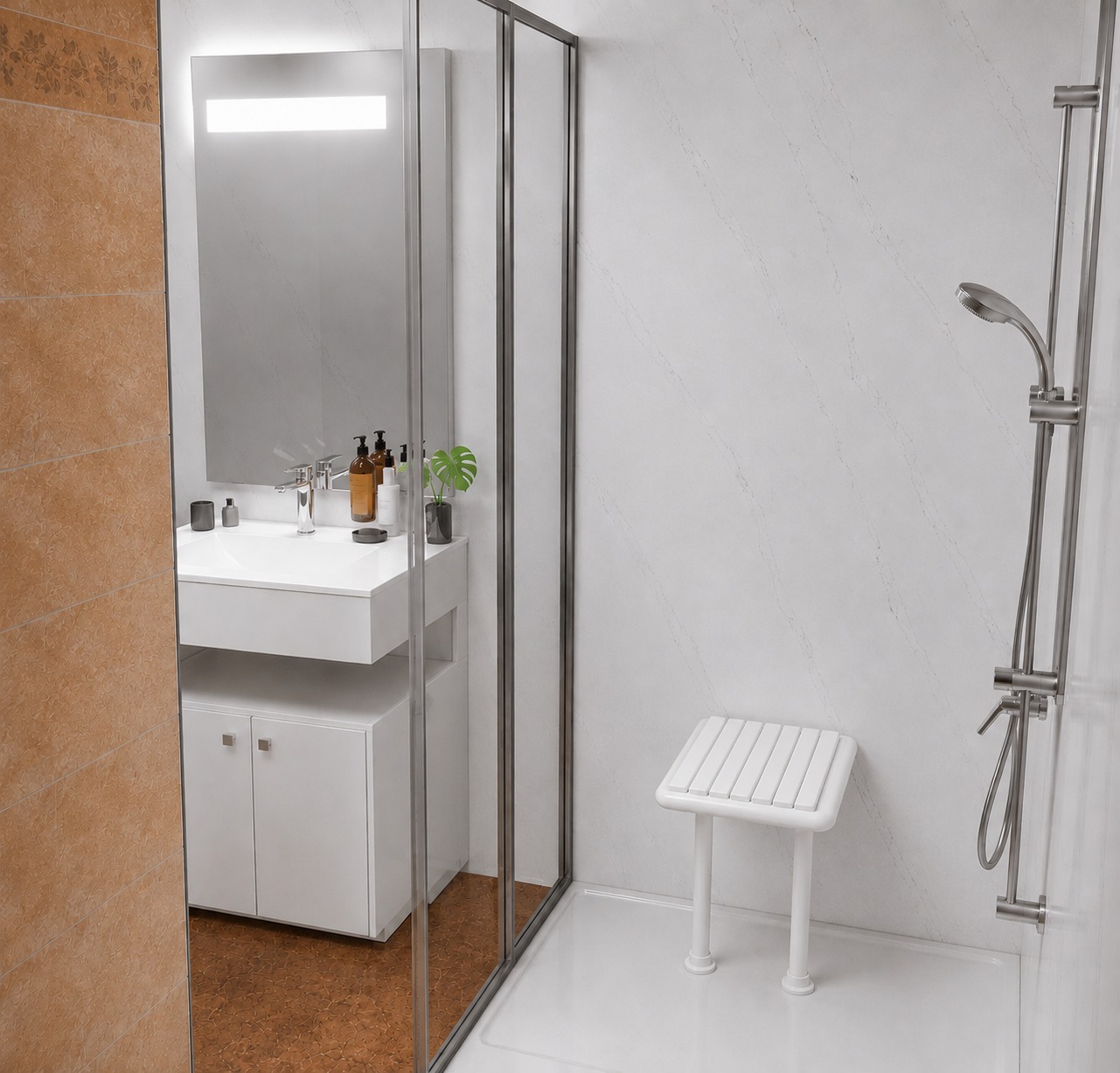 Projet 5, douche sécurisée avec siège