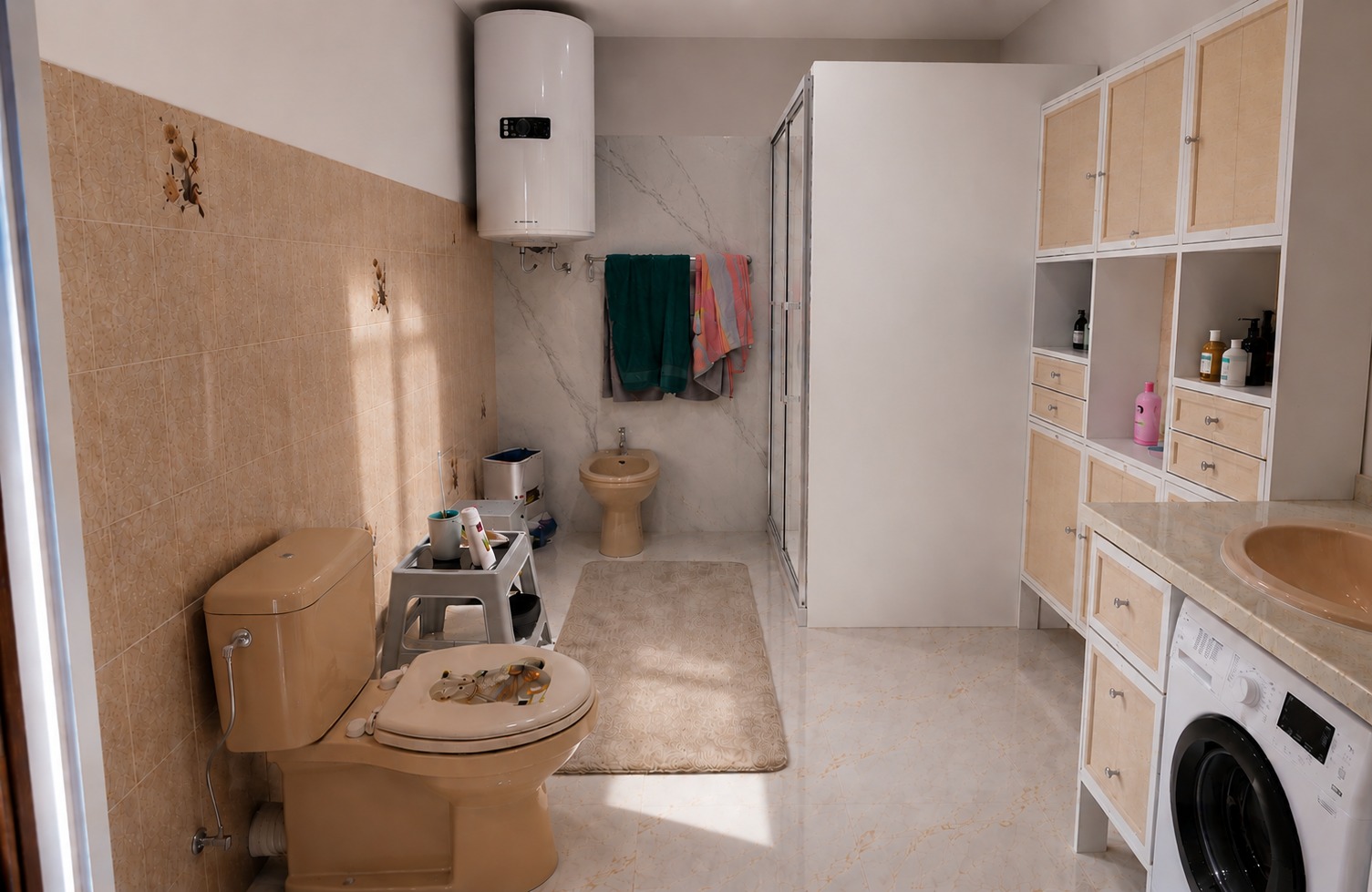 Projet 6, grande salle de bain familiale